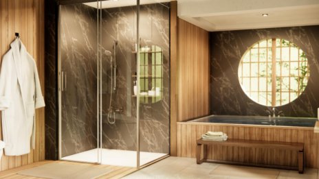 walk-in shower remodeling